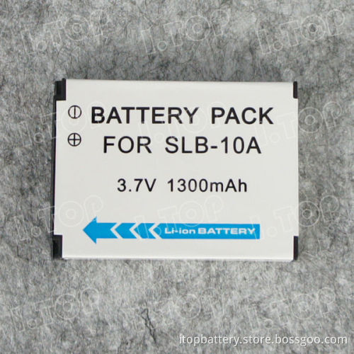 High capacity camera Camcorder battery SLB-10A for Samsung , Camera Battery Manufacturer